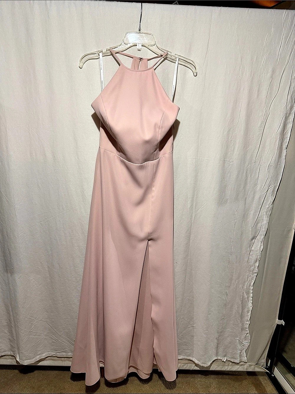 3092 Pink Maxi Dress Size 8 NWT